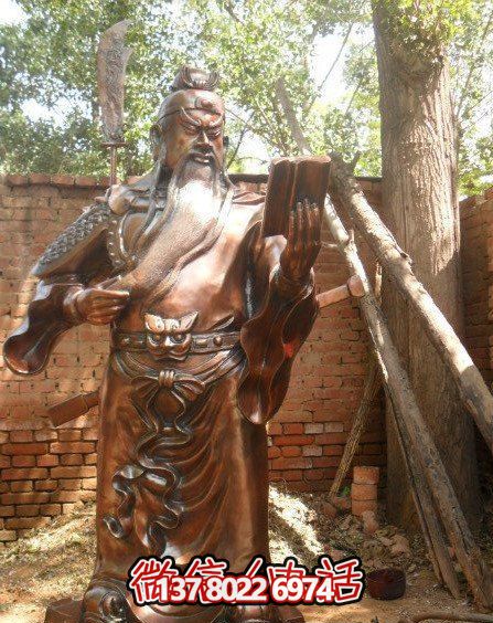 立式大型戶外關(guān)公雕塑 立式大型戶外關(guān)公雕塑