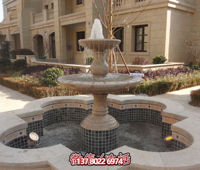 精致的大理石噴泉雕塑，給您的小區景觀添彩