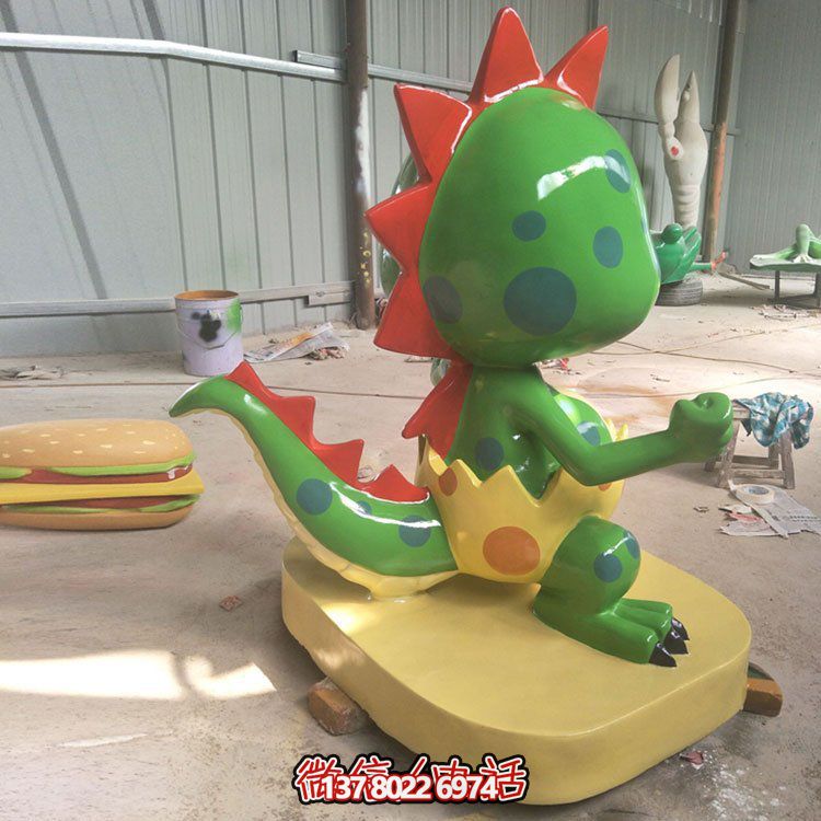 園林戶(hù)外恐龍雕塑