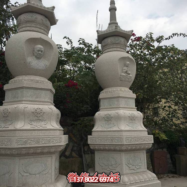 精美仿古宗教建筑雕塑，漢白玉、花崗巖、大理石等材料制作