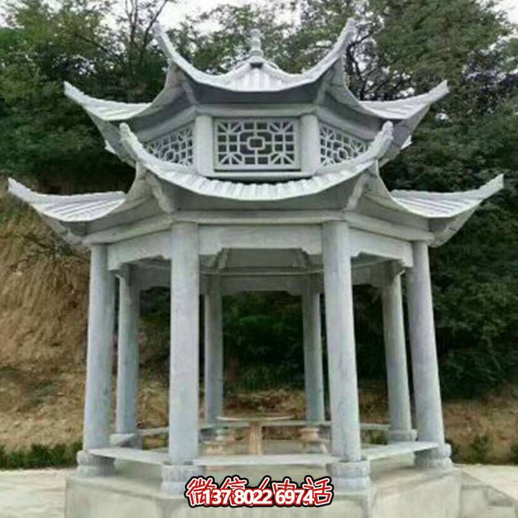 石亭子，為您的戶外休閑景區添彩