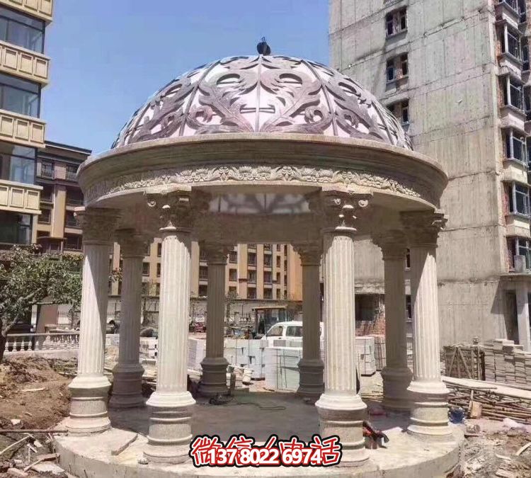 歐式羅馬涼亭，營造優(yōu)雅小區(qū)花園