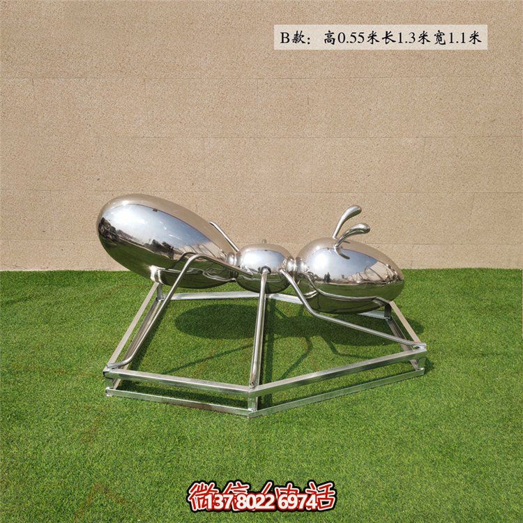 不銹鋼螞蟻雕塑，讓你的小區、公園、草坪更具特色