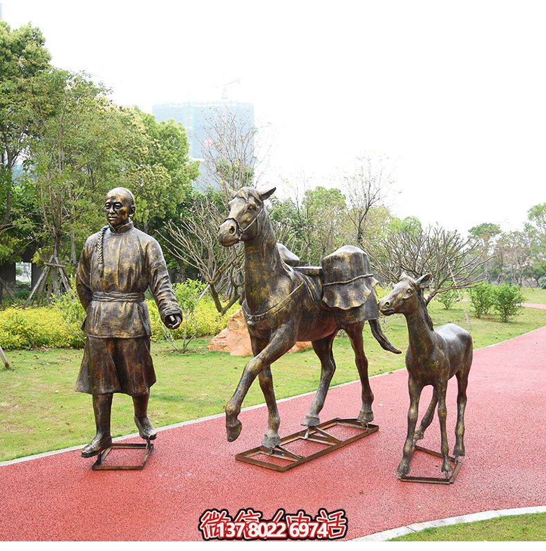 打谷機打麥場景鑄銅農耕主題文化雕像玻璃鋼仿銅人物雕塑 打谷機打麥場景鑄銅農耕主題文化雕像玻璃鋼仿銅人物雕塑