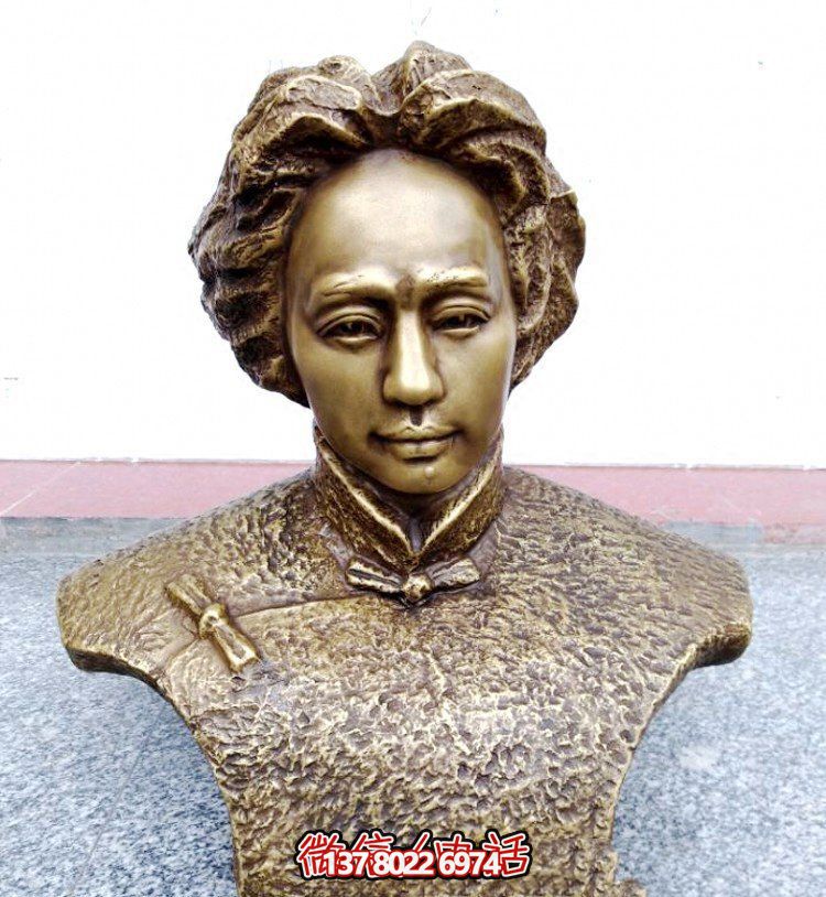 偉人毛主席頭像銅雕毛澤東雕塑 偉人毛主席頭像銅雕毛澤東雕塑