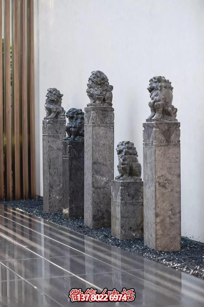 拴馬樁：古韻石雕，戶外文化景觀