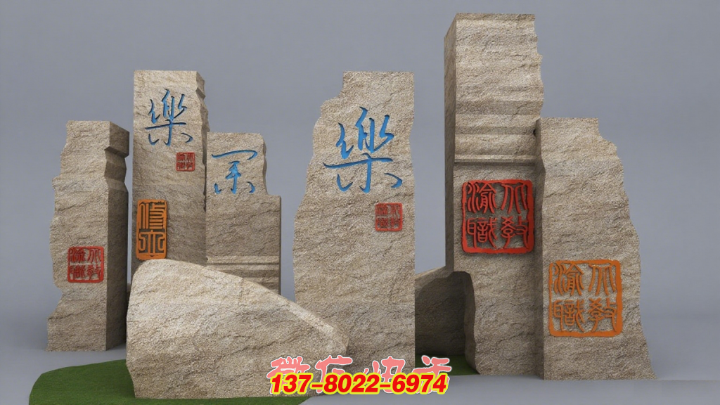 樂(lè)韻渝章 —— 戶外石雕景觀的人文交響